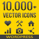 10,000+ Vector Icons – WordPress