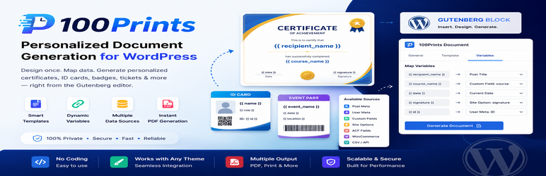100Prints Preview Wordpress Plugin - Rating, Reviews, Demo & Download