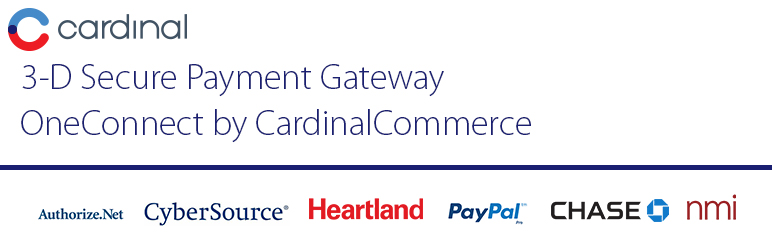 3-D Secure Payment Gateway By CardinalCommerce Preview Wordpress Plugin - Rating, Reviews, Demo & Download
