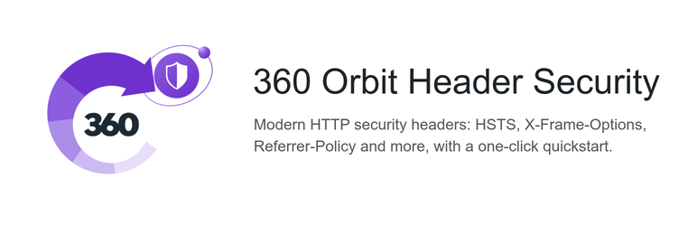 360 Orbit Header Security Preview Wordpress Plugin - Rating, Reviews, Demo & Download