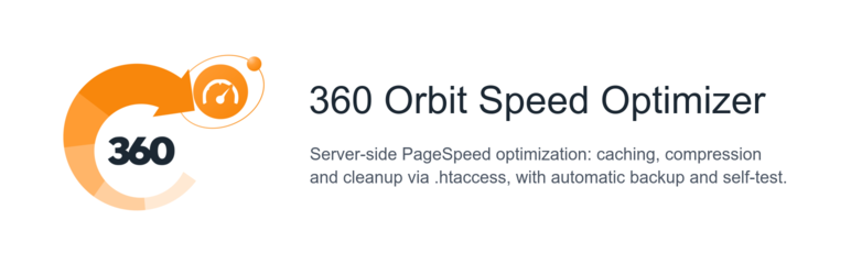 360 Orbit Speed Optimizer Preview Wordpress Plugin - Rating, Reviews, Demo & Download