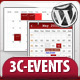 3C-Events : Wordpress All-in-One Event Calendar
