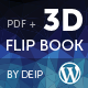 3D PDF FLIPBOOK (dFlip) WordPress