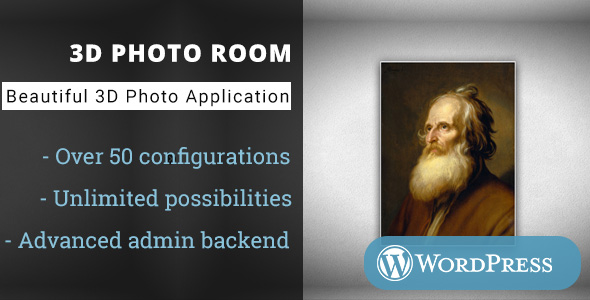 3D Photo Room – WordPress Media Plugin Preview - Rating, Reviews, Demo & Download