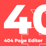 404 Page Editor