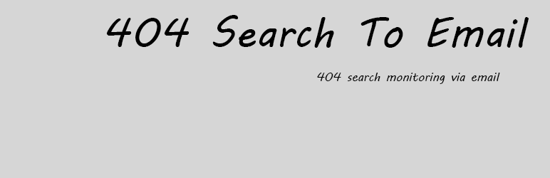 404 Search To Email Preview Wordpress Plugin - Rating, Reviews, Demo & Download