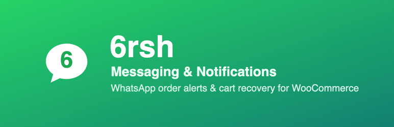 6rsh Messaging & Notifications Preview Wordpress Plugin - Rating, Reviews, Demo & Download
