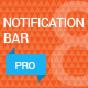 8 Degree Notification Bar Pro