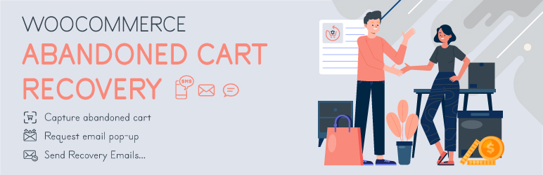 Abandoned Cart Recovery For WooCommerce Preview Wordpress Plugin - Rating, Reviews, Demo & Download