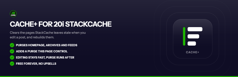 ABCode Improved Caching For 20i StackCache Preview Wordpress Plugin - Rating, Reviews, Demo & Download