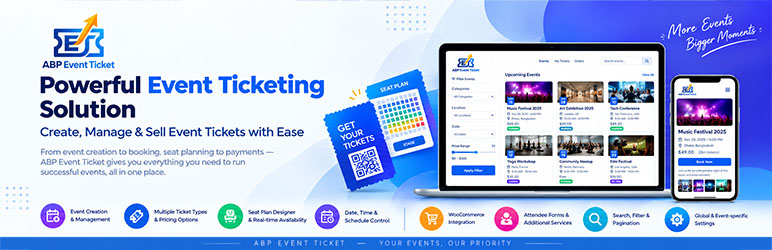 ABP Event Ticket Preview Wordpress Plugin - Rating, Reviews, Demo & Download