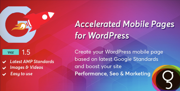Accelerated Mobile Pages ( AMP ) Plugin for Wordpress Preview - Rating, Reviews, Demo & Download