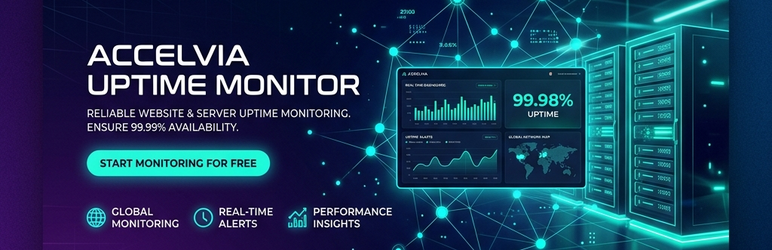 Accelvia Uptime Monitor Preview Wordpress Plugin - Rating, Reviews, Demo & Download