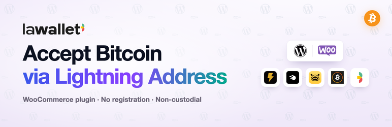 Accept Bitcoin With Your Lightning Address Preview Wordpress Plugin - Rating, Reviews, Demo & Download