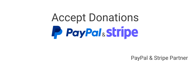 Accept Donations With PayPal & Stripe Preview Wordpress Plugin - Rating, Reviews, Demo & Download