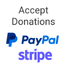 Accept Donations With PayPal & Stripe
