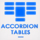 Accordion Tables, FAQs, Columns, And More