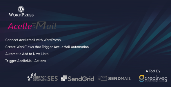 AcelleMail WordPress WorkFlows Preview - Rating, Reviews, Demo & Download