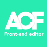 ACF Front End Editor