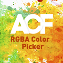 ACF RGBA Color Picker