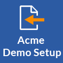 Acme Demo Setup