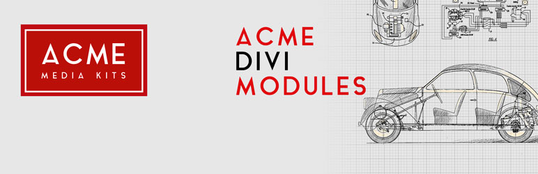 ACME Divi Modules Preview Wordpress Plugin - Rating, Reviews, Demo & Download