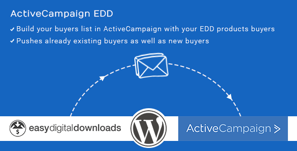 ActiveCampaign EDD WordPress Plugin Preview - Rating, Reviews, Demo & Download