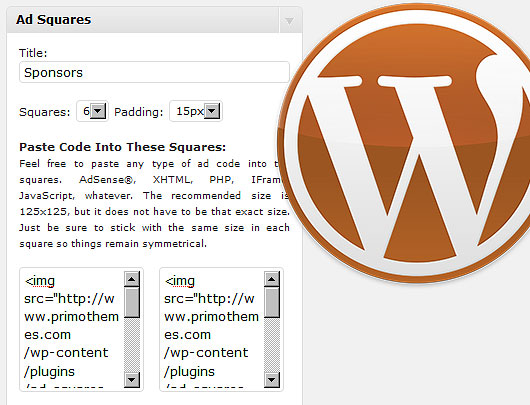 Ad Squares Widget Preview Wordpress Plugin - Rating, Reviews, Demo & Download