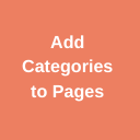 Add Category To Pages