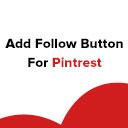 Add Follow Button For Pintrest