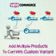 Add Multiple Products To Cart With Custom Variant