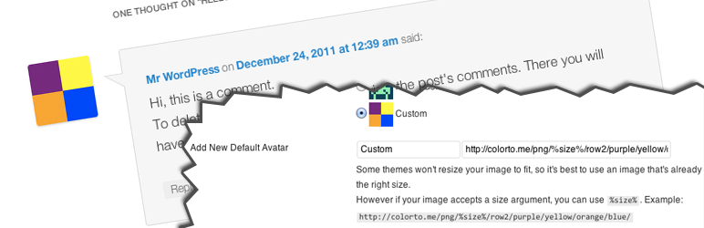 Add New Default Avatar Preview Wordpress Plugin - Rating, Reviews, Demo & Download