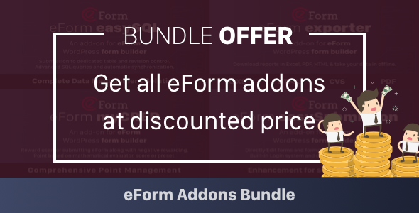 Add-on Bundle For EForm WordPress Form Builder Preview - Rating, Reviews, Demo & Download