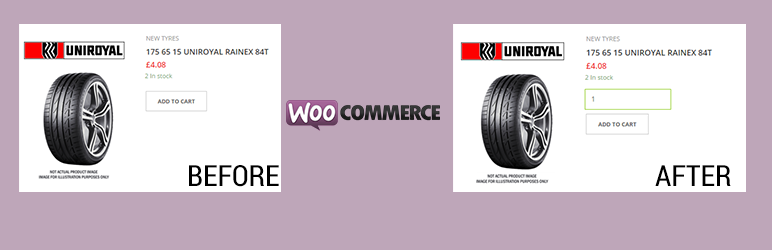 Add Quantity Field To Woocommerce Archives, Shop & Category Preview Wordpress Plugin - Rating, Reviews, Demo & Download