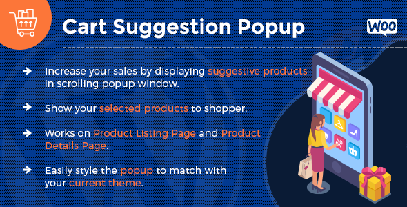 Add To Cart Suggestion Popup – WooCommerce Preview Wordpress Plugin - Rating, Reviews, Demo & Download