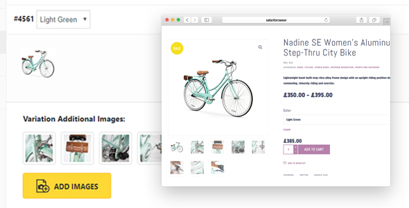 Additional Variation Images Plugin For WooCommerce Preview - Rating, Reviews, Demo & Download
