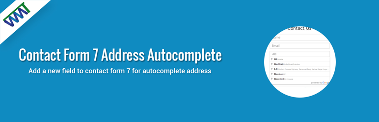 Address Autocomplete Contact Form 7 Preview Wordpress Plugin - Rating, Reviews, Demo & Download
