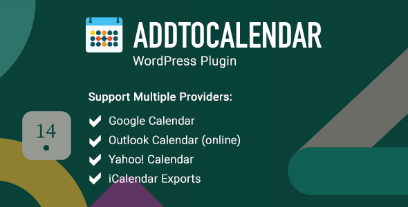 AddtoCalendar – WordPress Event Plugin Preview - Rating, Reviews, Demo & Download