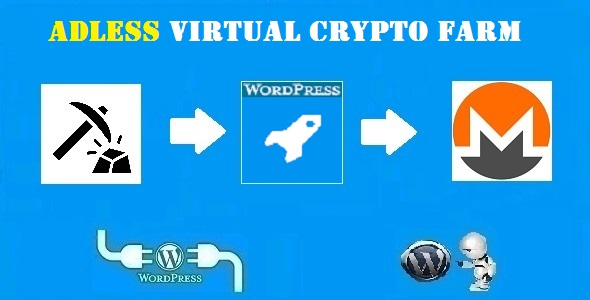 Adless Virtual Crypto Farm Plugin For WordPress Preview - Rating, Reviews, Demo & Download