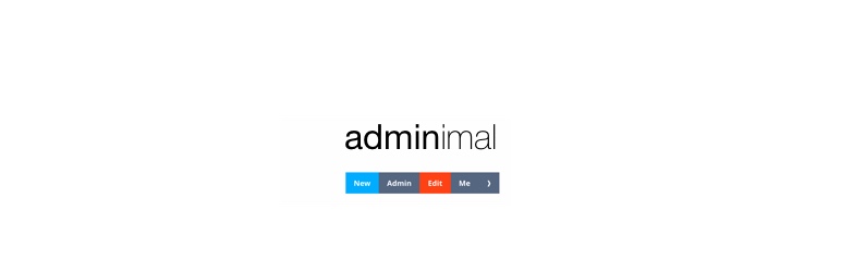 Adminimal Preview Wordpress Plugin - Rating, Reviews, Demo & Download