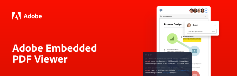 Adobe Embedded PDF Viewer Preview Wordpress Plugin - Rating, Reviews, Demo & Download