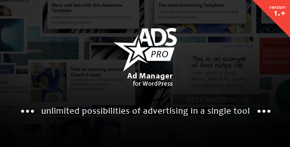 ADS PRO – Wordpress Free Trial Add-on Preview - Rating, Reviews, Demo & Download