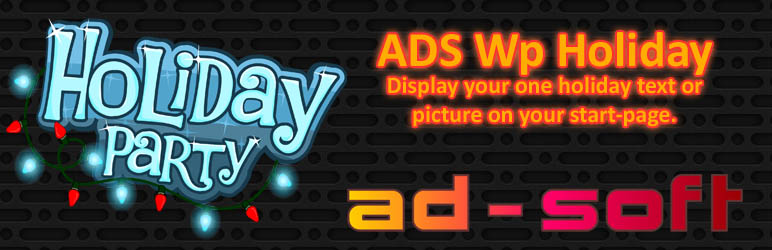 ADS-WpHoliday Preview Wordpress Plugin - Rating, Reviews, Demo & Download