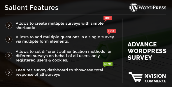 Advance Wordpress Survey Preview - Rating, Reviews, Demo & Download