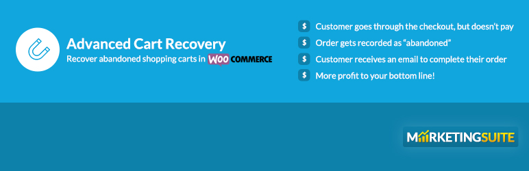 Advanced Cart Recovery Preview Wordpress Plugin - Rating, Reviews, Demo & Download