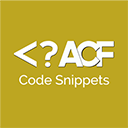 Advanced Custom Fields Code Snippets