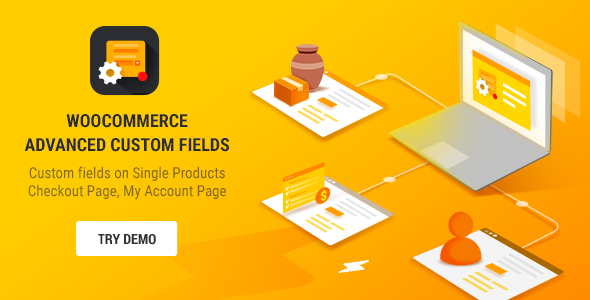 Advanced Custom Fields For WooCommerce Preview Wordpress Plugin - Rating, Reviews, Demo & Download