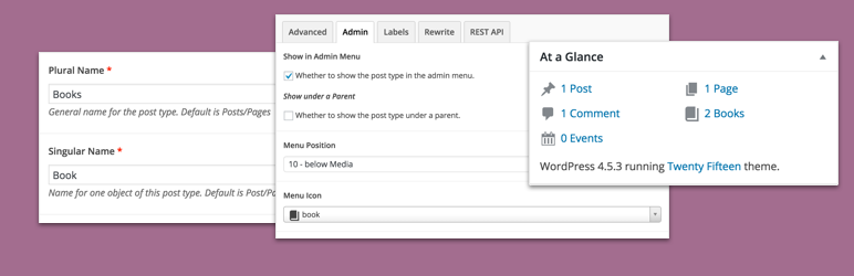 Advanced Custom Post Types Preview Wordpress Plugin - Rating, Reviews, Demo & Download