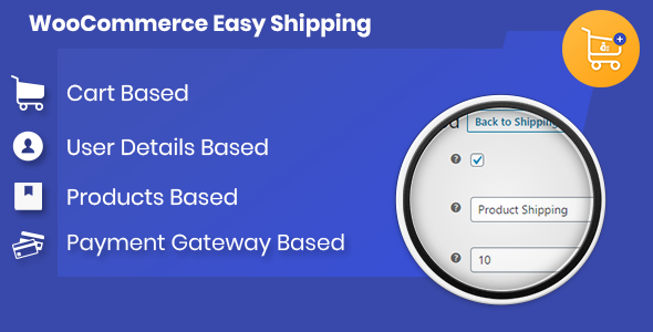 Advanced Easy Shipping For WooCommerce Preview Wordpress Plugin - Rating, Reviews, Demo & Download