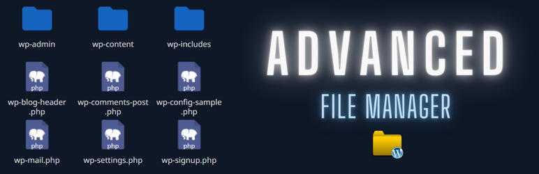 Advanced File Manager Preview Wordpress Plugin - Rating, Reviews, Demo & Download